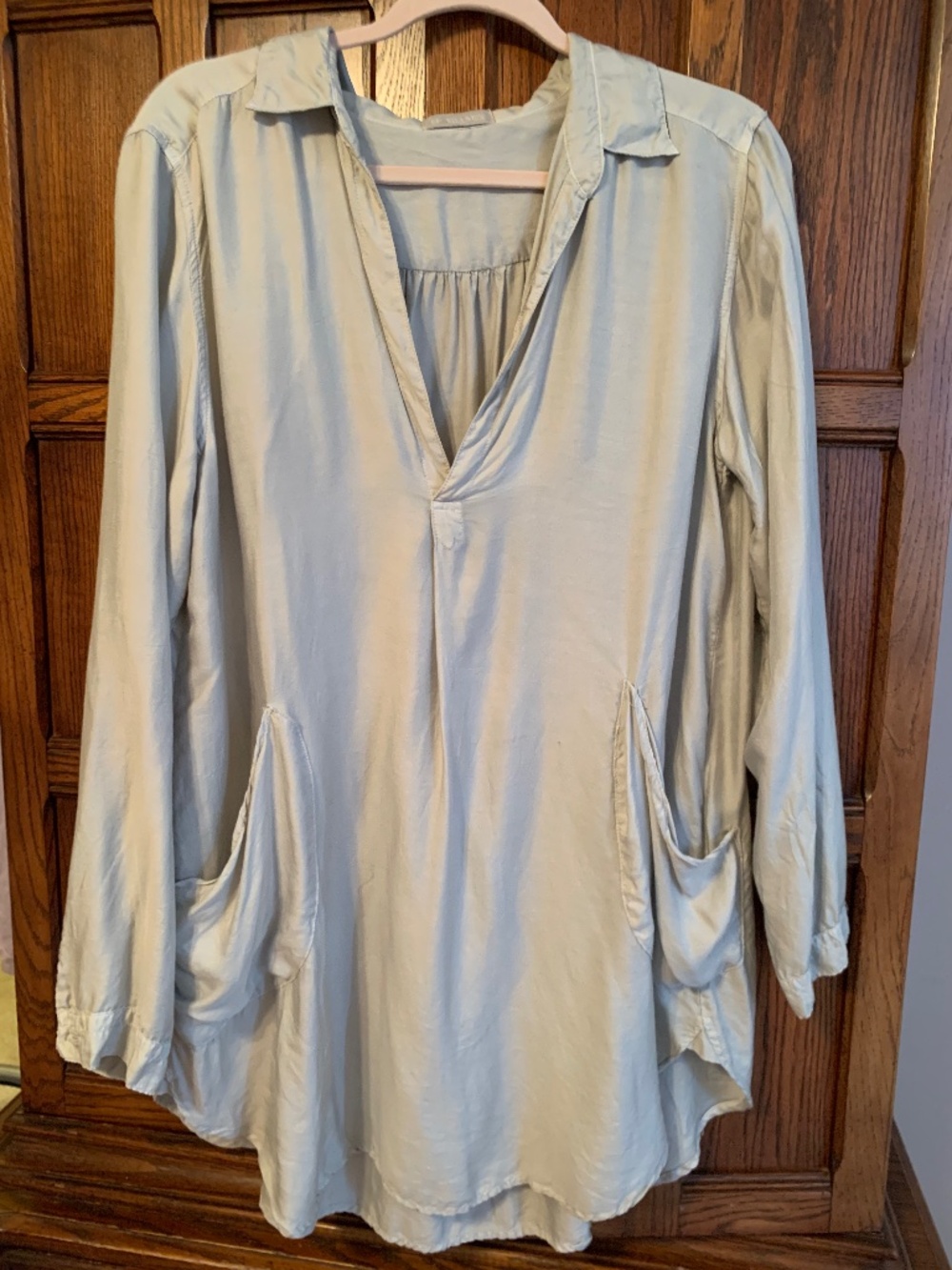CP Shades silver/Grey silky tunic